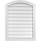 Ekena Millwork Arch Top Surface Mount PVC Gable Vent: Functional, w/ 2"W x 2"P Brickmould Sill Frame, 24"W x 32"H GVPAR24X3203SF - alternate 1